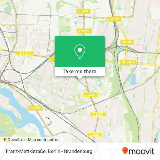 Franz-Mett-Straße map