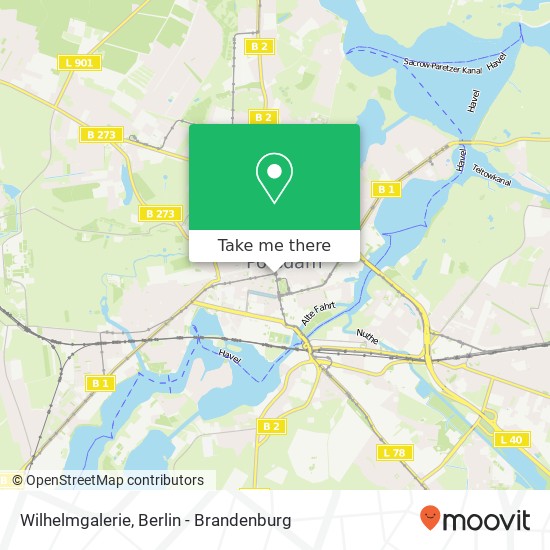 Wilhelmgalerie map
