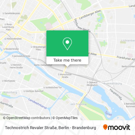 Technostrich Revaler Straße map