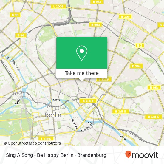 Sing A Song - Be Happy map