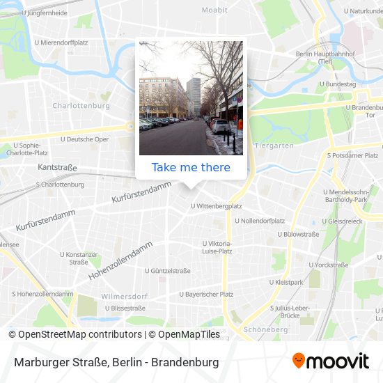 Marburger Straße map