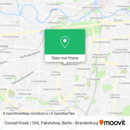 Карта Conrad Kiosk / DHL Paketshop