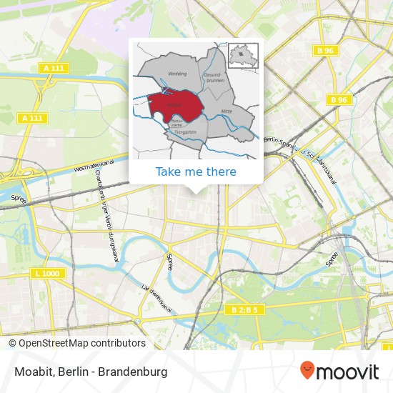 Moabit map
