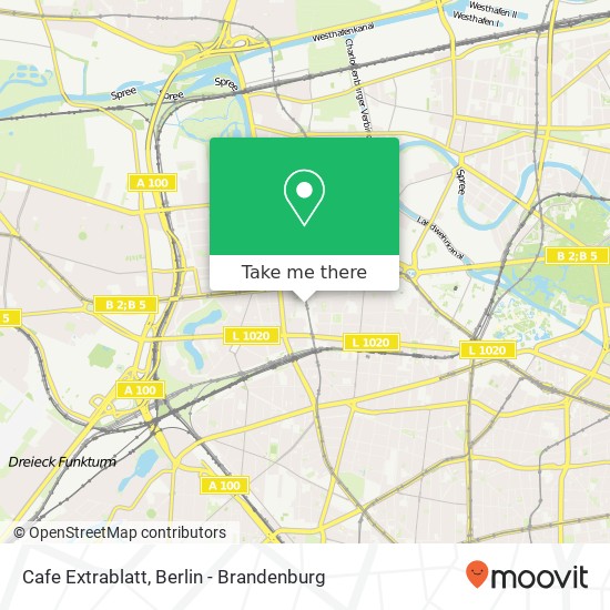 Cafe Extrablatt map
