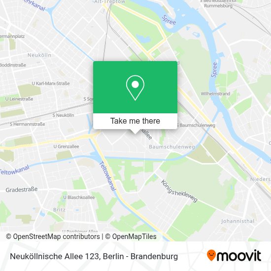 How To Get To Neukollnische Allee 123 In Neukolln By Bus Subway Train S Bahn Or Light Rail