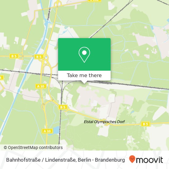 Bahnhofstraße / Lindenstraße map