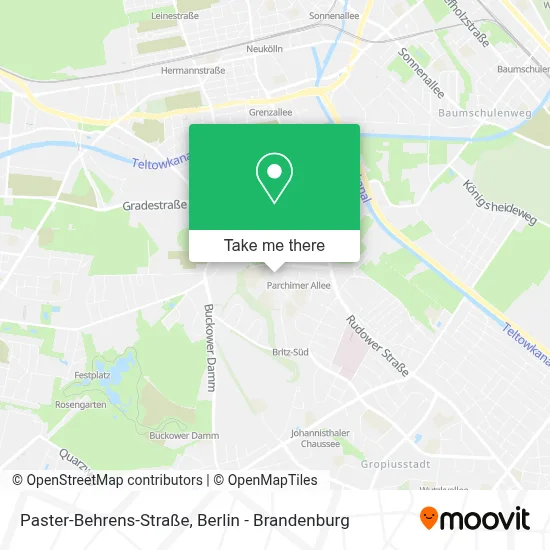 Paster-Behrens-Straße map