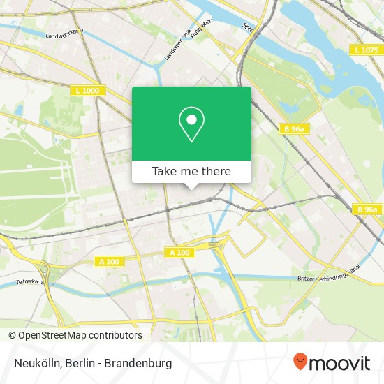 Neukölln map