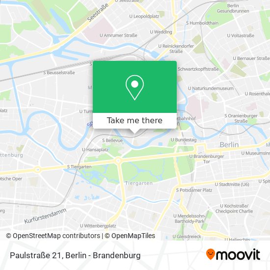Paulstraße 21 map