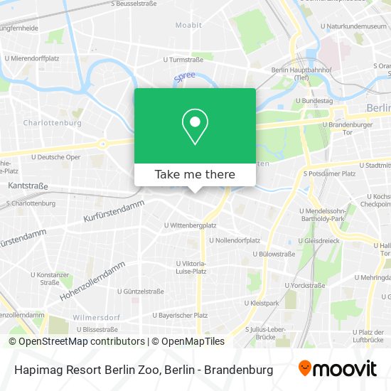 Карта Hapimag Resort Berlin Zoo