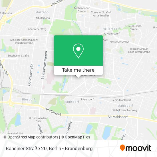 Bansiner Straße 20 map