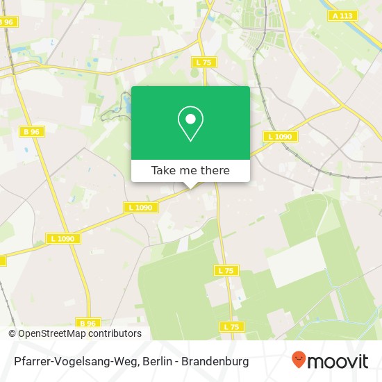 Карта Pfarrer-Vogelsang-Weg
