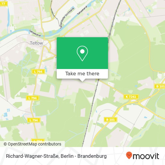 Richard-Wagner-Straße map