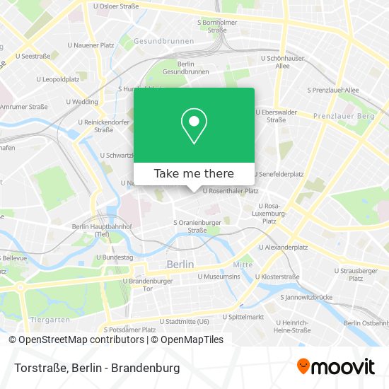 Карта Torstraße