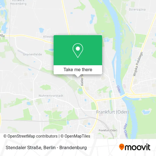 Карта Stendaler Straße