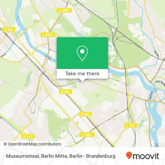 Museumsinsel, Berlin Mitte map