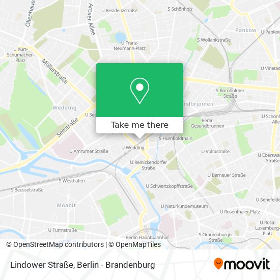 Lindower Straße map