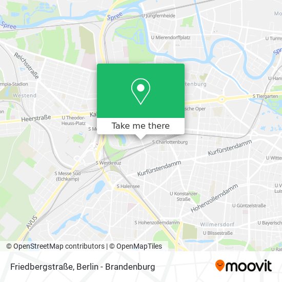 Friedbergstraße map