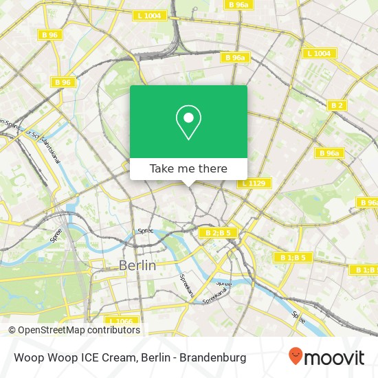 Woop Woop ICE Cream map