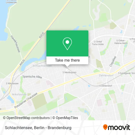 Карта Schlachtensee