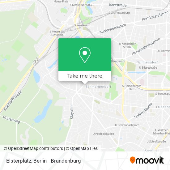 Elsterplatz map