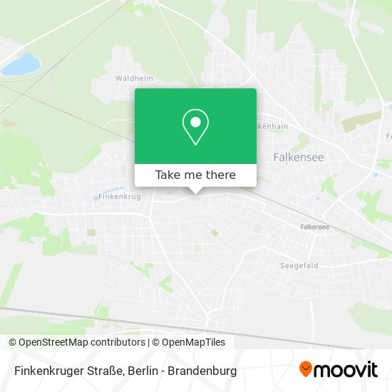 Finkenkruger Straße map