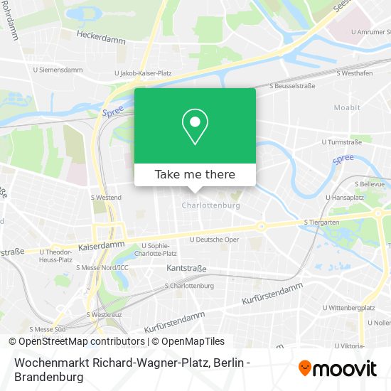 Карта Wochenmarkt Richard-Wagner-Platz