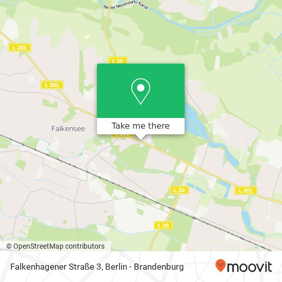 Falkenhagener Straße 3 map
