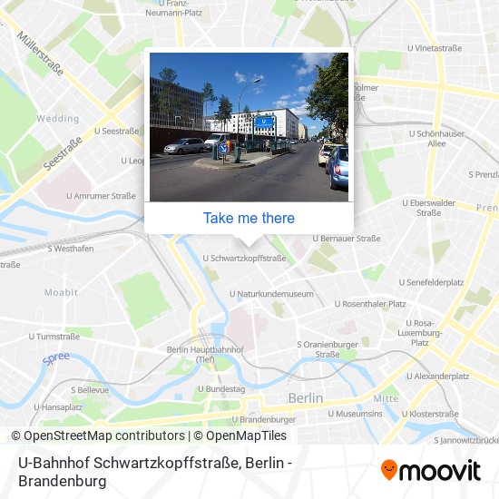 U-Bahnhof Schwartzkopffstraße map