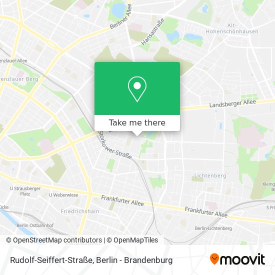 Карта Rudolf-Seiffert-Straße