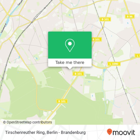 Tirschenreuther Ring map