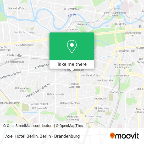 Axel Hotel Berlin map