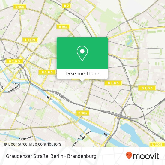 Graudenzer Straße map