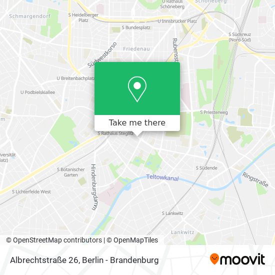 Albrechtstraße 26 map