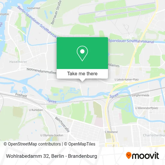 Wohlrabedamm 32 map
