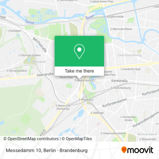 Messedamm 10 map