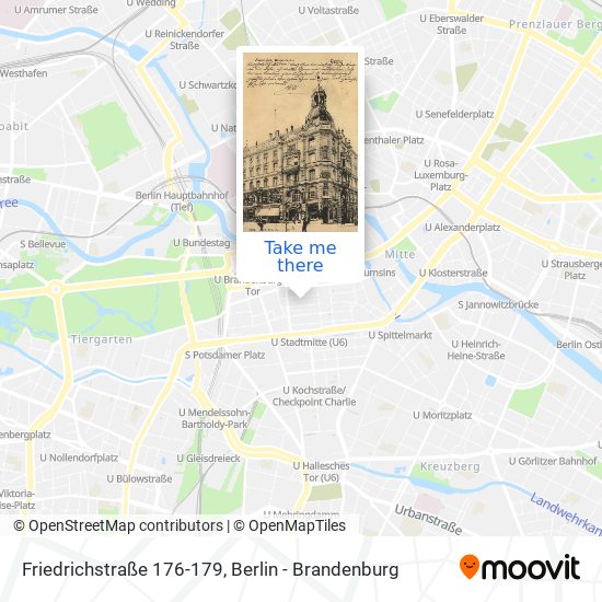 Friedrichstraße 176-179 map