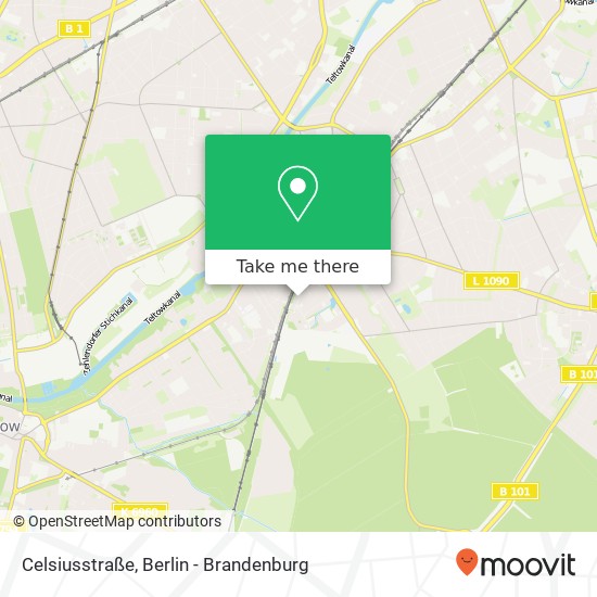 Celsiusstraße map