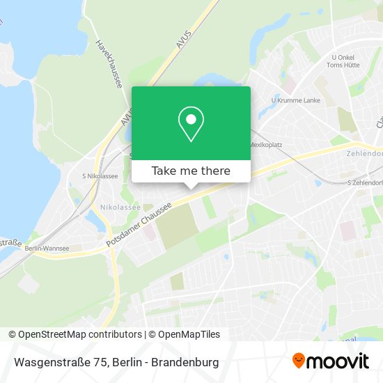 Wasgenstraße 75 map