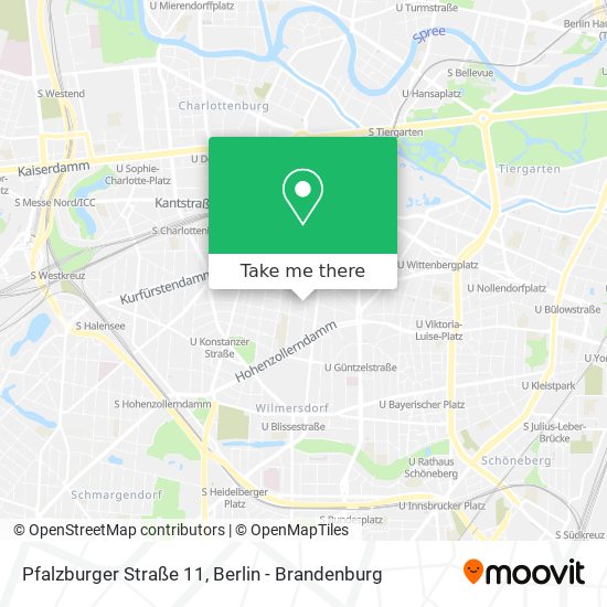 Карта Pfalzburger Straße 11