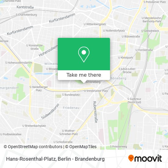 Hans-Rosenthal-Platz map