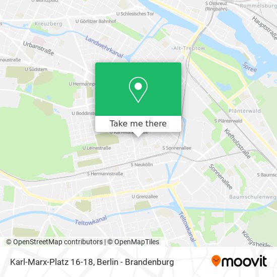 Карта Karl-Marx-Platz 16-18