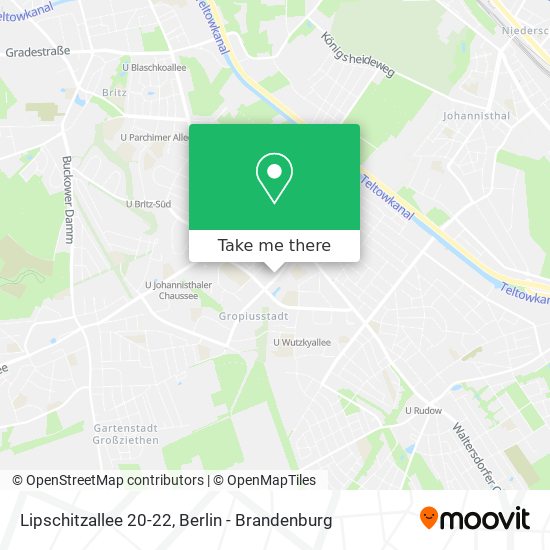 Lipschitzallee 20-22 map