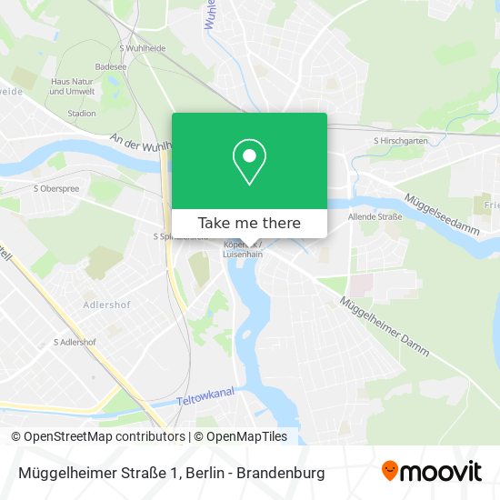 Карта Müggelheimer Straße 1