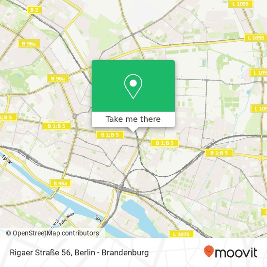 Rigaer Straße 56 map