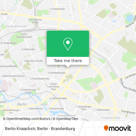 Berlin Knaackstr map