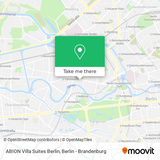 Карта ABION Villa Suites Berlin