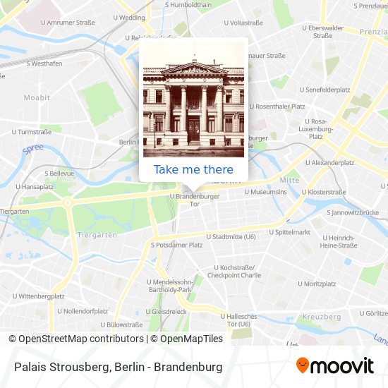 Palais Strousberg map