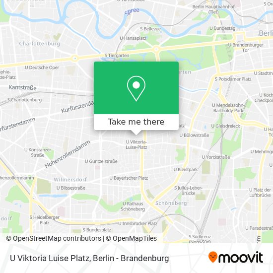 U Viktoria Luise Platz map