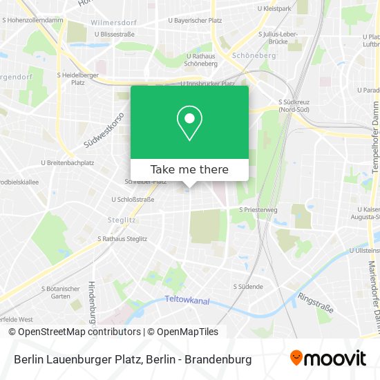 Berlin Lauenburger Platz map